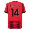 Camisola AC Milan Bakayoko 14 Homen Equipamento 1ª 23/24