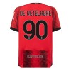 Camisola AC Milan De Ketelaere 90 Homen Equipamento 1ª 23/24