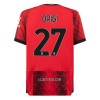 Camisola AC Milan Origi 27 Homen Equipamento 1ª 23/24