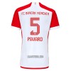 Camisola Bayern de Munique Benjamin Pavard 5 Homen Equipamento 1ª 23/24