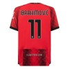 Camisola + Calções AC Milan Ibrahimovic 11 Criança Equipamento 1ª 23/24