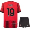 Camisola + Calções AC Milan Theo 19 Criança Equipamento 1ª 23/24