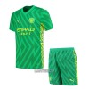 Camisola + Calções Guarda-Redes Manchester City Criança Equipamento 1ª 23/24