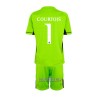 Camisola + Calções Guarda-Redes Real Madrid Thibaut Courtois 1 Criança Equipamento 1ª 23/24