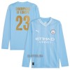 Camisola Manchester City Champions of Europe Manga Comprida Homen Equipamento 1ª 23/24