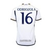 Camisola Real Madrid Alvaro Odriozola 16 Homen Equipamento 1ª 23/24