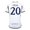 Camisola Real Madrid Fran 20 Homen Equipamento 1ª 23/24