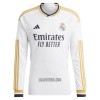 Camisola Real Madrid Manga Comprida Homen Equipamento 1ª 23/24