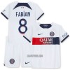 Camisola + Calções Paris Saint-Germain Fabian 8 Criança Equipamento 2ª 23/24