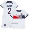 Camisola + Calções Paris Saint-Germain Hakimi 2 Criança Equipamento 2ª 23/24