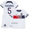 Camisola + Calções Paris Saint-Germain Marquinhos 5 Criança Equipamento 2ª 23/24