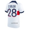 Camisola Paris Saint-Germain C. Soler 28 Homen Equipamento 2ª 23/24