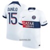 Camisola Paris Saint-Germain Danilo 15 Homen Equipamento 2ª 23/24