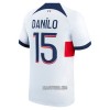 Camisola Paris Saint-Germain Danilo 15 Homen Equipamento 2ª 23/24