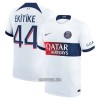 Camisola Paris Saint-Germain Ekitike 44 Homen Equipamento 2ª 23/24