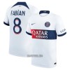 Camisola Paris Saint-Germain Fabian 8 Homen Equipamento 2ª 23/24