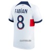 Camisola Paris Saint-Germain Fabian 8 Homen Equipamento 2ª 23/24