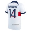 Camisola Paris Saint-Germain Juan Bernat 14 Homen Equipamento 2ª 23/24