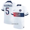 Camisola Paris Saint-Germain Marquinhos 5 Homen Equipamento 2ª 23/24