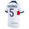 Camisola Paris Saint-Germain Marquinhos 5 Homen Equipamento 2ª 23/24