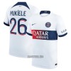 Camisola Paris Saint-Germain Mukiele 26 Homen Equipamento 2ª 23/24