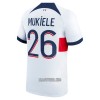 Camisola Paris Saint-Germain Mukiele 26 Homen Equipamento 2ª 23/24