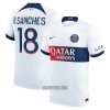 Camisola Paris Saint-Germain R.Sanches 18 Homen Equipamento 2ª 23/24