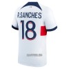 Camisola Paris Saint-Germain R.Sanches 18 Homen Equipamento 2ª 23/24