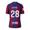 Camisola + Calções FC Barcelona Balde 28 Criança Equipamento 1ª 23/24