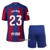 Camisola + Calções FC Barcelona Kounde 23 Criança Equipamento 1ª 23/24