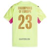 Camisola Guarda-Redes Manchester City Champions of Europe Homen Equipamento 3ª 23/24