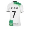 Camisola Liverpool Luis Diaz 7 Homen Equipamento 2ª 23/24