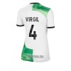 Camisola Liverpool Virgil 4 Mulher Equipamento 2ª 23/24