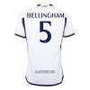 Camisola Real Madrid Bellingham 5 Homen Equipamento 1ª 23/24