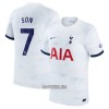 Camisola Tottenham Hotspur Son 7 Homen Equipamento 1ª 23/24