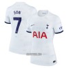 Camisola Tottenham Hotspur Son 7 Mulher Equipamento 1ª 23/24