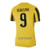 Camisola Al Ittihad Benzema 9 Homen Equipamento 1ª 22/23