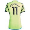 Camisola Arsenal Martinelli 11 Homen Equipamento 2ª 23/24