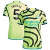 Camisola Arsenal Thomas 5 Homen Equipamento 2ª 23/24