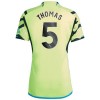 Camisola Arsenal Thomas 5 Homen Equipamento 2ª 23/24