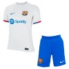 Camisola + Calções FC Barcelona Criança Equipamento 2ª 23/24