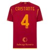 Camisola AS Roma Cristante 4 Homen Equipamento 1ª 23/24