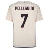 Camisola AS Roma Pellegrini 7 Homen Equipamento 2ª 23/24