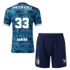 Camisola + Calções Feyenoord Hancko 33 Criança Equipamento 2ª 23/24