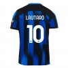 Camisola + Calções Inter Milan Lautaro Martinez 10 Criança Equipamento 1ª 23/24