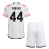 Camisola + Calções Juventus Fagioli 44 Criança Equipamento 2ª 23/24