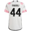 Camisola + Calções Juventus Fagioli 44 Criança Equipamento 2ª 23/24