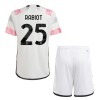 Camisola + Calções Juventus Rabiot 25 Criança Equipamento 2ª 23/24