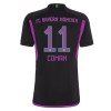 Camisola FC Bayern de Munique Coman 11 Homen Equipamento 2ª 23/24