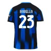 Camisola Inter Milan Barella 23 Homen Equipamento 1ª 23/24